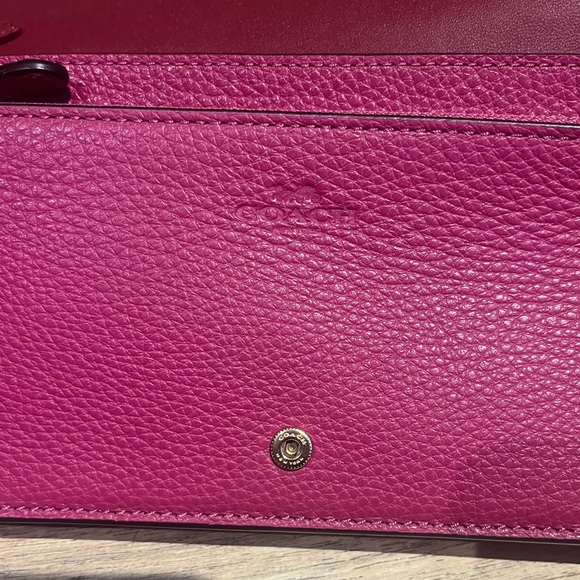 NEW Coach Anna Foldover Clutch Crossbody - Picture 11 of 15